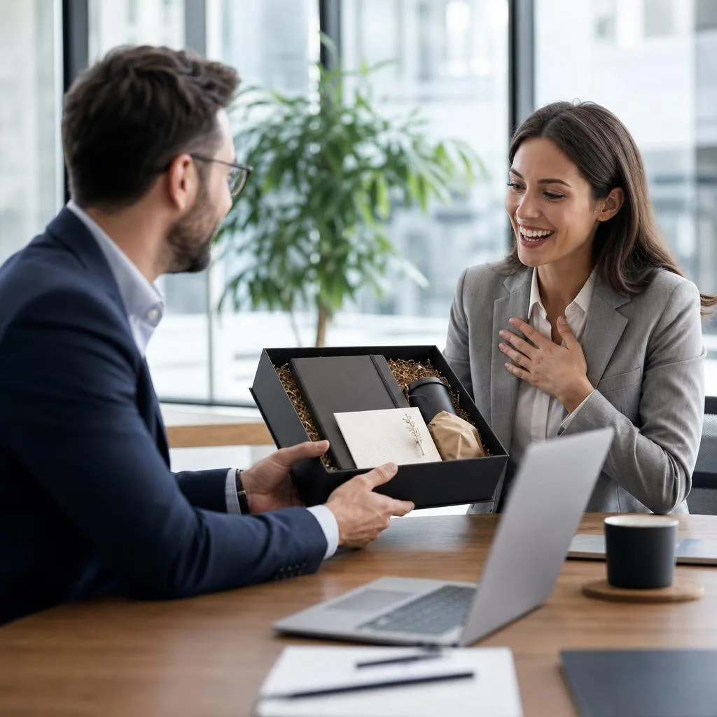 “2x More Likely to Refer” Corporate Gifts Source